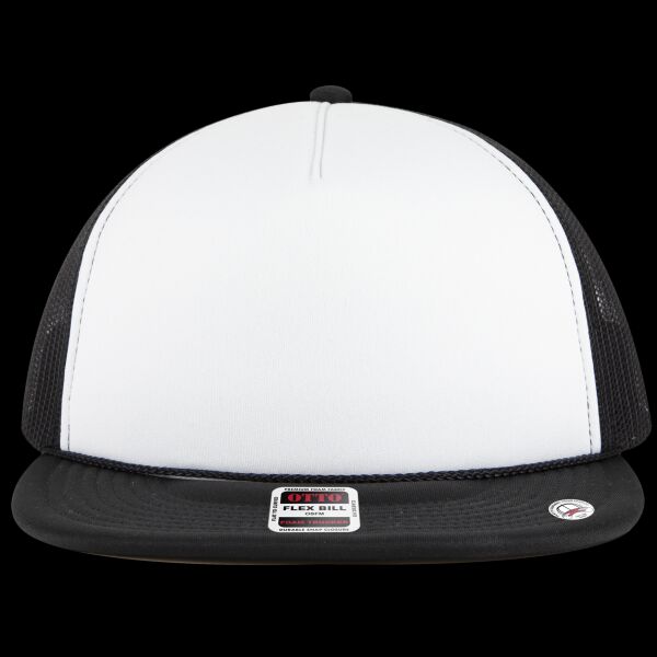OTTO CAP "OTTO SNAP" 5 Panel Pro Style Mesh Back Trucker Snapback Hat Thumbnail