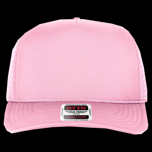 OTTO CAP "OTTO COMFY FIT" 5 Panel High Crown Mesh Back Trucker Hat Thumbnail