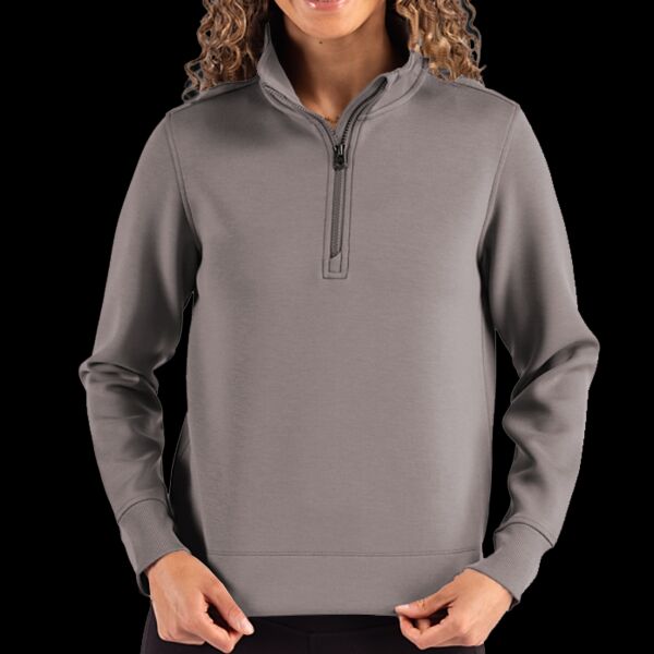 Cutter & Buck Roam Epic Versatility Recycled Womens Quarter Zip Pullover Thumbnail
