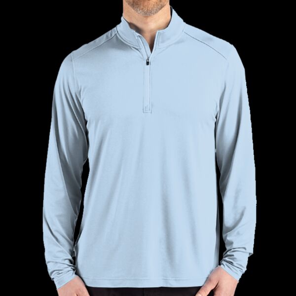 Cutter & Buck Coastline Epic Comfort Recycled Mens Quarter Zip Thumbnail