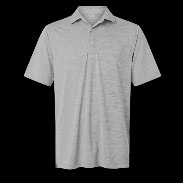 Men's Bohemian Striped Heather Performance Polo Thumbnail
