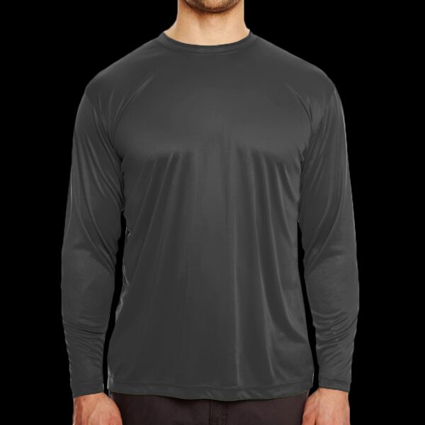 Men's Cool & Dry Sport Long Sleeve Performance Interlock T-Shirt Thumbnail