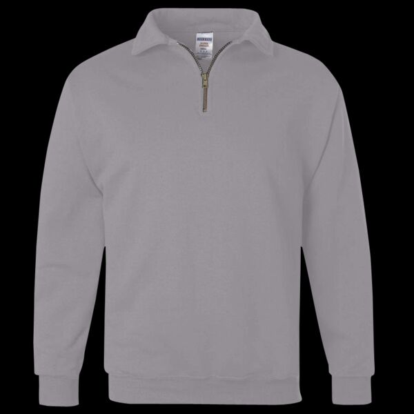 Unisex Nublend® Cadet Collar Quarter-Zip Sweatshirt Thumbnail