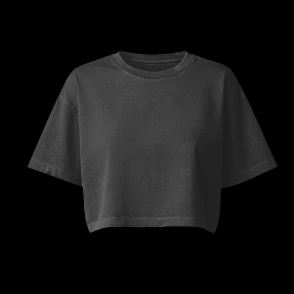 Women's Garment-Dyed Heavyweight Cropped Tee Thumbnail