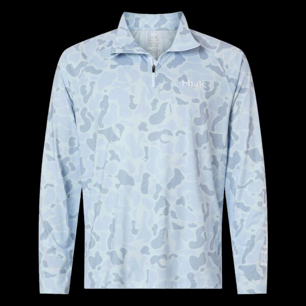 Men's Airweight KC Printed Quarter-Zip Pullover Thumbnail