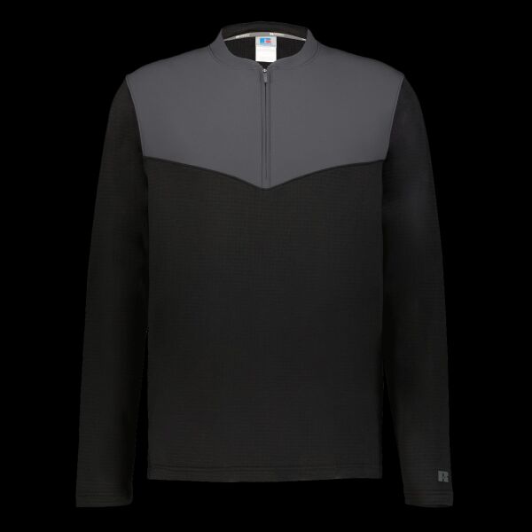 Unisex Sideline Grid Fleece Quarter-Zip Pullover Thumbnail