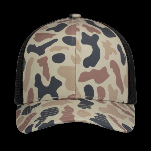 DUCK CAMO TRUCKER SNAPBACK CAP Thumbnail