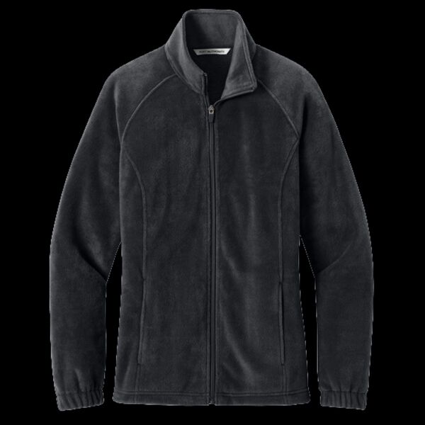 Women's Plush Fleece Full Zip Jacket Thumbnail