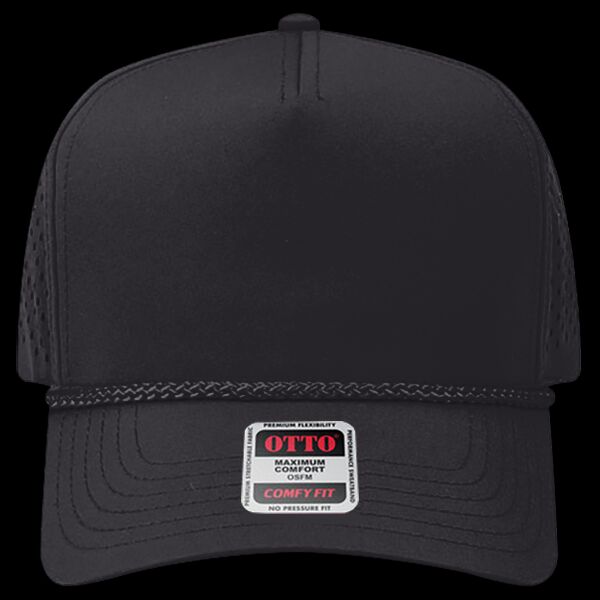 OTTO CAP® OTTO COMFY FIT® 5 Panel Mid Profile Perforated Cap Thumbnail