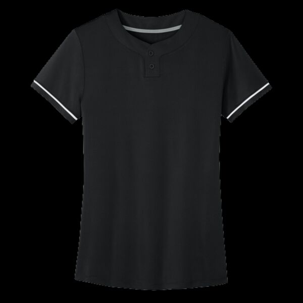 Women's Select 2 Button Softball Jersey Thumbnail
