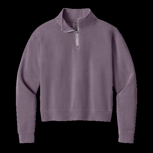 Women's Mid Length 1/4 Zip Sweatshirt Thumbnail