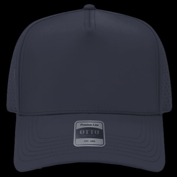 OTTO CAP® Club Collection 5 Panel Mid Profile Perforated Cap Thumbnail