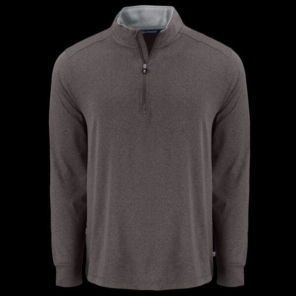 Cutter & Buck Forge Recycled Four-Way Stretch Mens Quarter Zip Pullover Thumbnail
