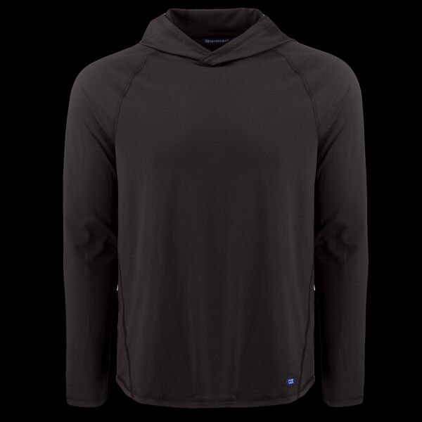 Cutter & Buck Prospect Recycled Featherlight Stretch Mens Hooded Pullover Thumbnail