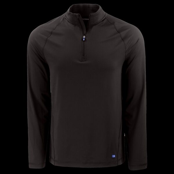 Cutter & Buck Prospect Recycled Featherlight Stretch Mens Big & Tall Quarter Zip Thumbnail