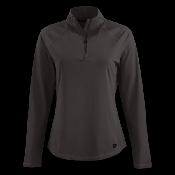 Cutter & Buck Prospect Recycled Featherlight Stretch Womens Quarter Zip Thumbnail
