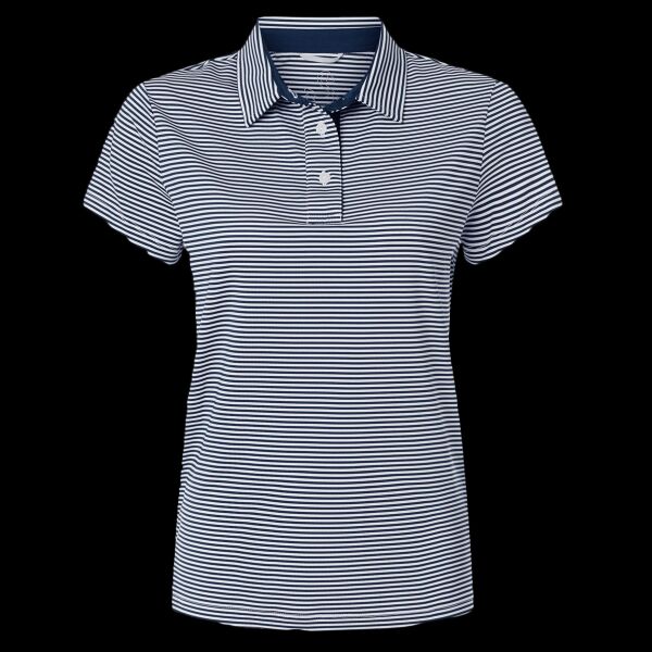 Women's Kayla Striped Polo Thumbnail