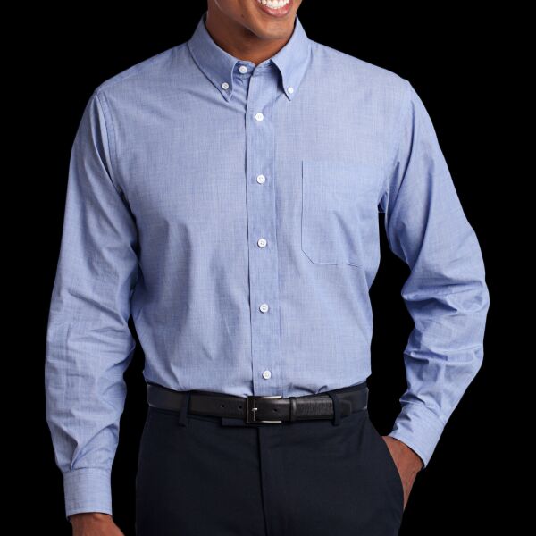 Tall Crosshatch Easy Care Shirt Thumbnail