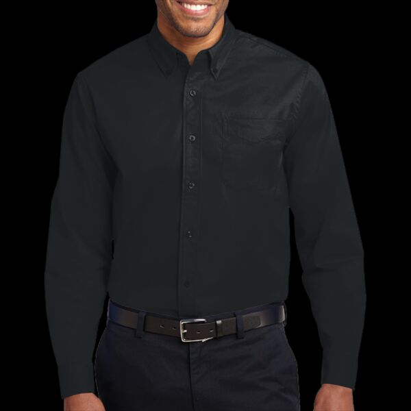 Extended Size Long Sleeve Easy Care Shirt Thumbnail