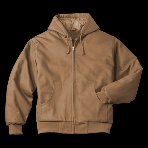 Duck Cloth Hooded Work Jacket Thumbnail