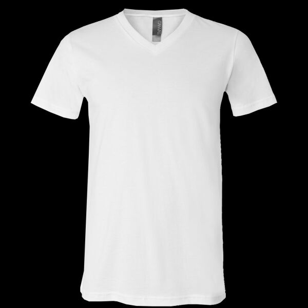 Unisex Jersey V-Neck Tee Thumbnail