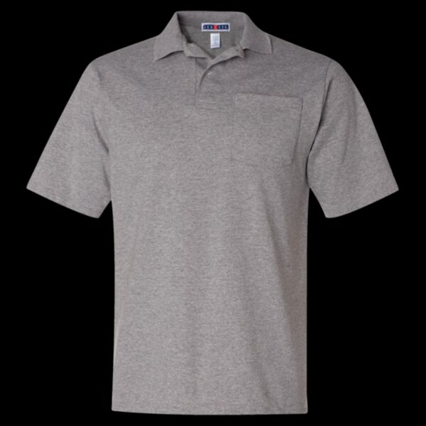 Men's SpotShield® 50/50 Polo with Pocket Thumbnail