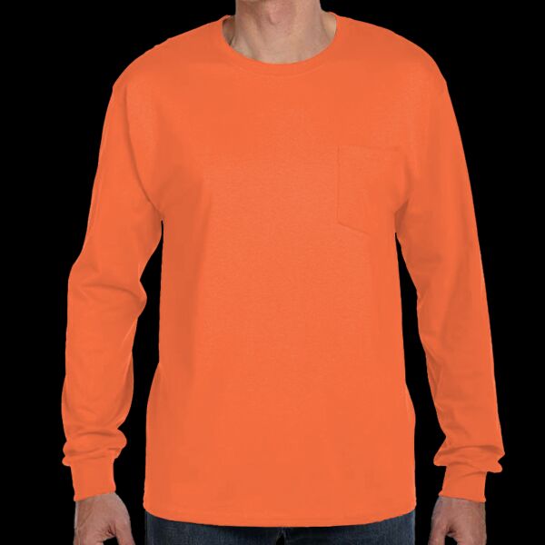 Men's Authentic Long Sleeve Pocket T-Shirt Thumbnail