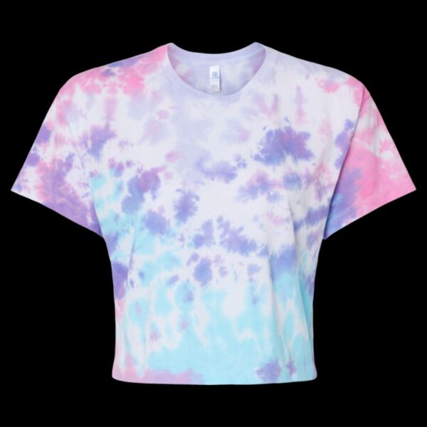 Women's Tie-Dyed Crop T-Shirt Thumbnail