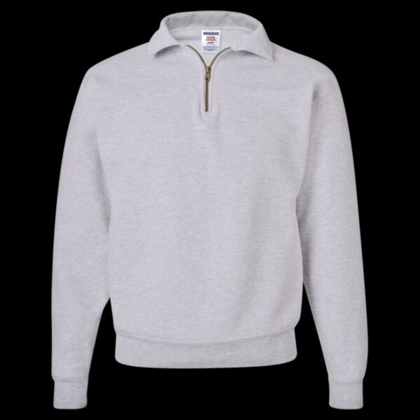 Unisex Super Sweats NuBlend® Quarter-Zip Cadet Collar Sweatshirt Thumbnail