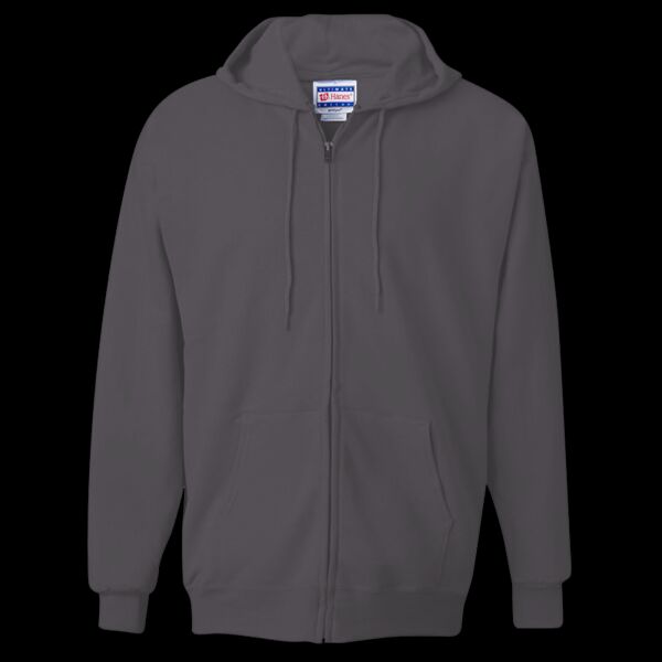 Unisex Ultimate Cotton® Full-Zip Hooded Sweatshirt Thumbnail