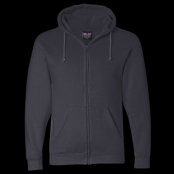 Unisex USA-Made Full-Zip Hooded Sweatshirt Thumbnail