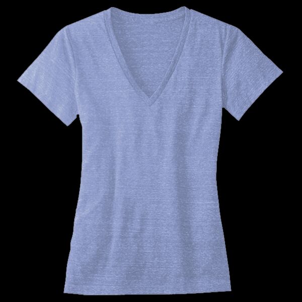 Women’s Triblend Deep V-Neck Tee Thumbnail
