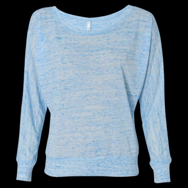 Women’s Flowy Off Shoulder Long Sleeve Tee Thumbnail