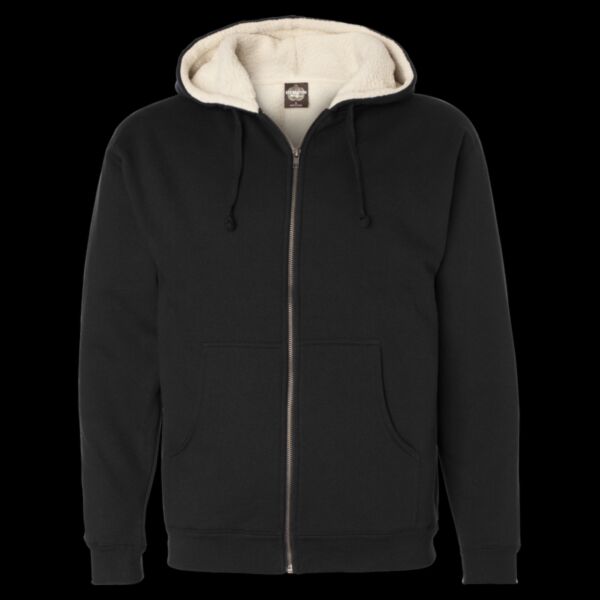 Men's Sherpa-Lined Full-Zip Hooded Sweatshirt Thumbnail