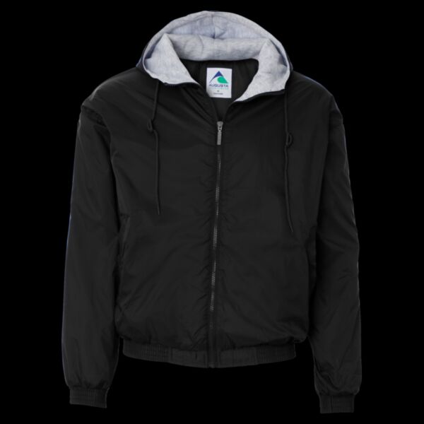 Unisex Fleece Lined Hooded Jacket Thumbnail