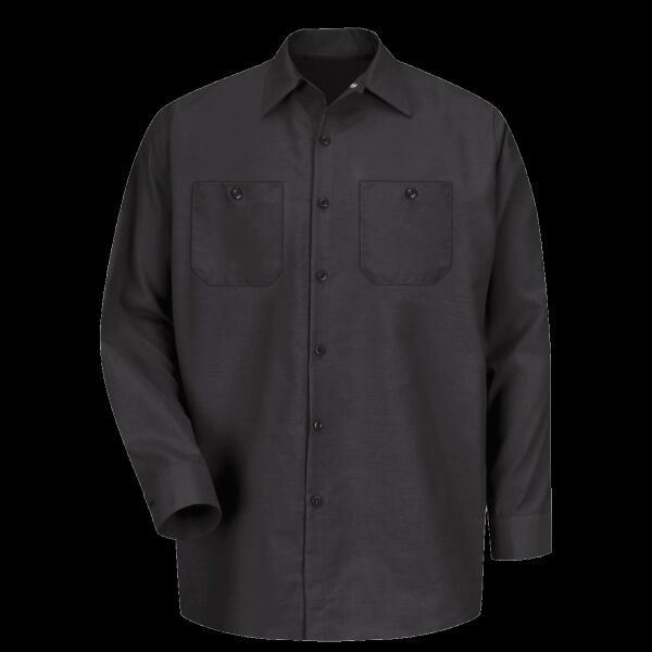 Men's Industrial Long Sleeve Work Shirt Thumbnail