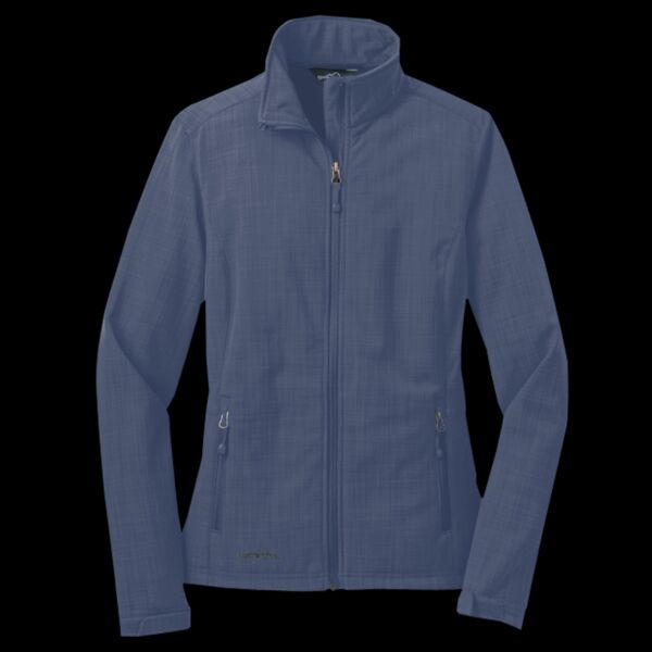 Women's Shaded Crosshatch Soft Shell Jacket Thumbnail