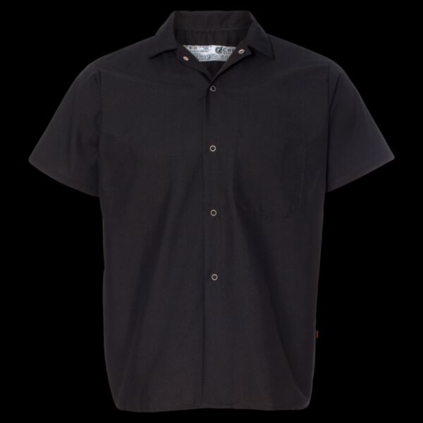Poplin Cook Shirt with Gripper Closures Thumbnail