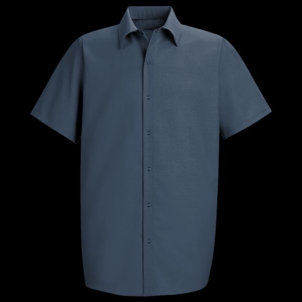 Men's Specialized Short Sleeve Pocketless Work Shirt Thumbnail