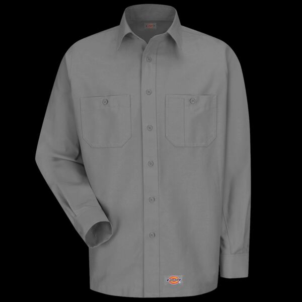 Men's Tall Long Sleeve Work Shirt Thumbnail