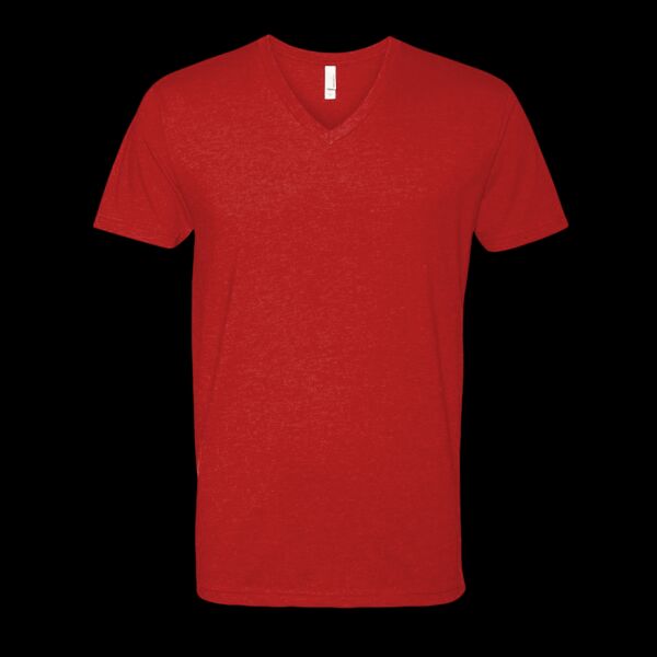 Men's CVC V-Neck T-Shirt Thumbnail