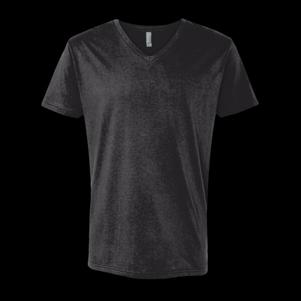 Unisex Cotton V-Neck T-Shirt Thumbnail
