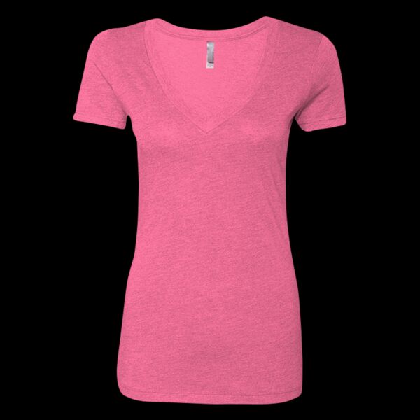 Women’s Triblend Deep V-Neck T-Shirt Thumbnail