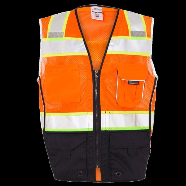 Unisex Premium Black Series® Black Bottom Class 2 Vest Thumbnail