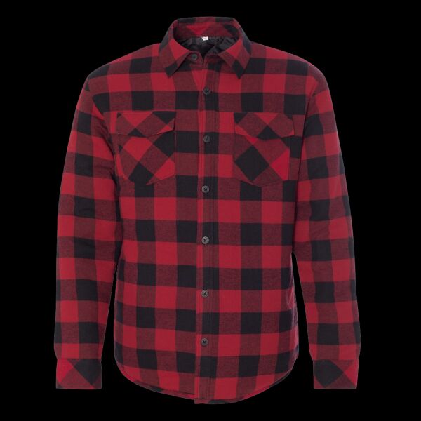 Men's Quilted Flannel Shirt Jacket Thumbnail