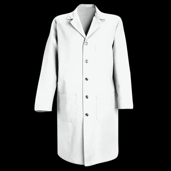 Unisex Button Front Lab Coat Thumbnail