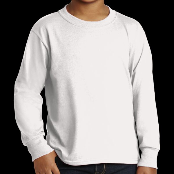 Youth Dri Power ® 50/50 Cotton/Poly Long Sleeve Thumbnail