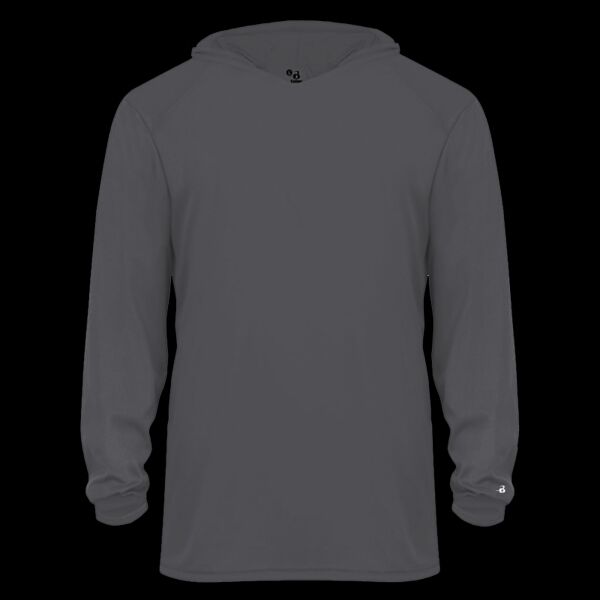 Youth B-Core Long Sleeve Hooded T-Shirt Thumbnail