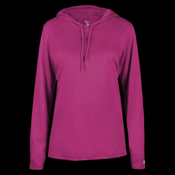 Women's B-Core Long Sleeve Hooded T-Shirt Thumbnail