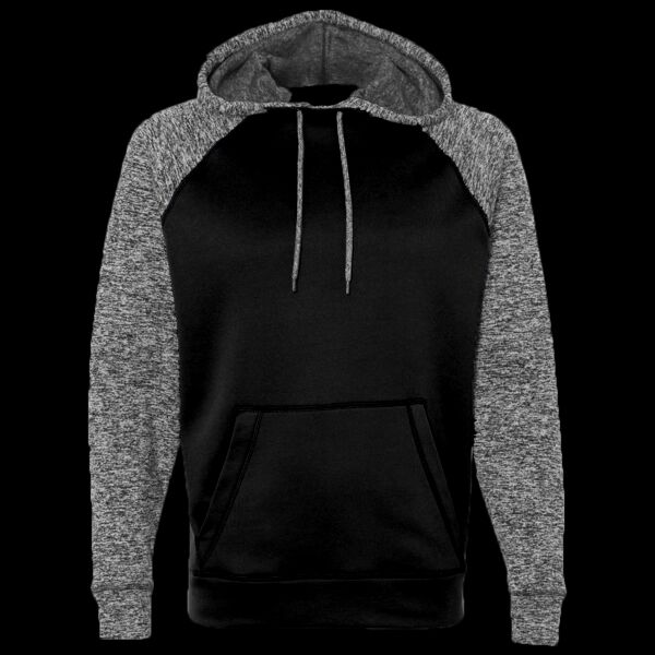 Men's Colorblocked Cosmic Fleece Hooded Sweatshirt Thumbnail